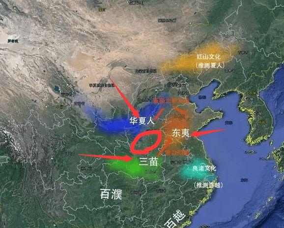 华夏集团vs三苗集团尧舜禹三代帝王合力才奠定了华夏统治之基