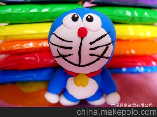 小释儿 多啦a梦 超轻粘土 橡皮泥 小摆件 饰品 厂家批发