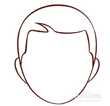 帅气的吴亦凡简笔画怎么画