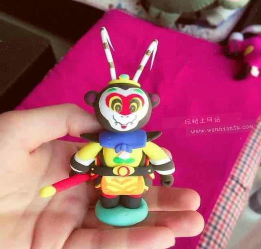 齐天大圣孙猴子的粘土制作方法3
