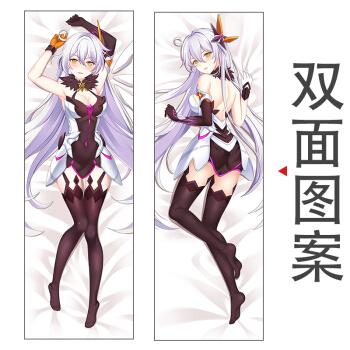 崩坏三周边动漫抱枕德丽莎二次元抱枕量大从优空之律者毛毛绒枕套高弹