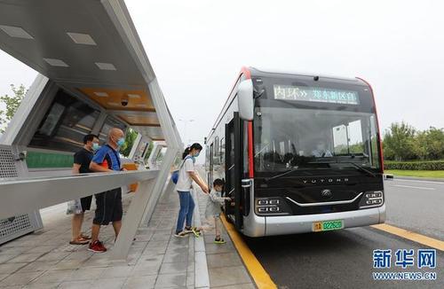 郑州:自动驾驶公交开启试运行