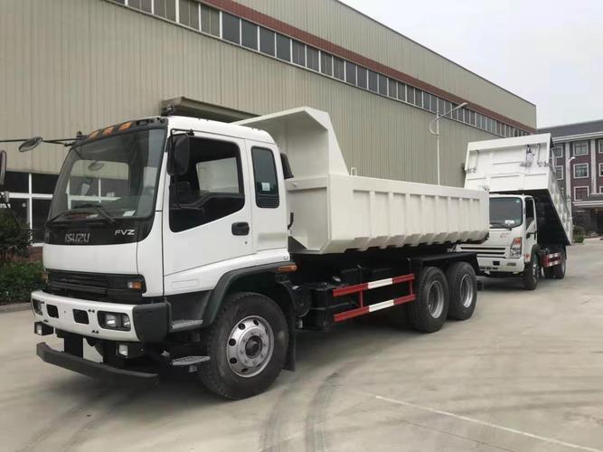 后双桥庆铃五十铃自卸汽车厂家 出口坦桑尼亚自卸汽车