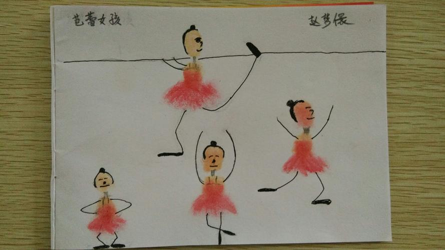 绘本《大脚丫跳芭蕾》手指印画版 学前19班