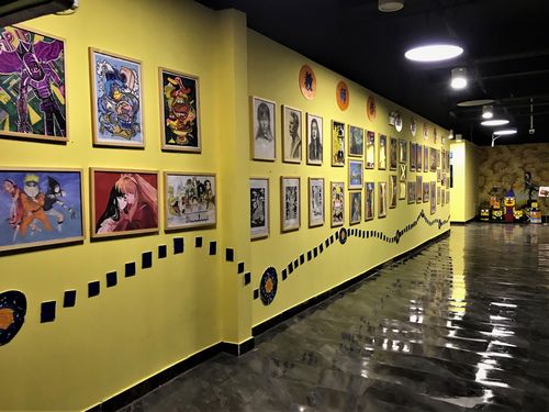 教师作品展示墙