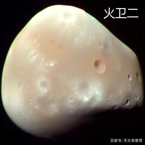 火星的两颗天然卫星火卫一和火卫二