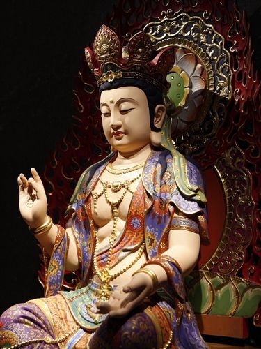 天冠弥勒菩萨立像_祈福_星座命理_星座命理其他