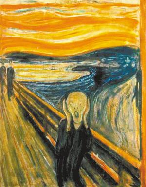 蒙克《呐喊》