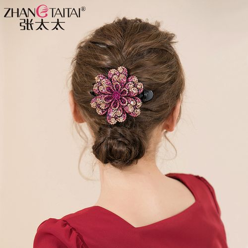 购客鸭嘴夹三齿发抓夹发夹后脑勺盘发女韩国发饰夹子盘头固定头发头饰