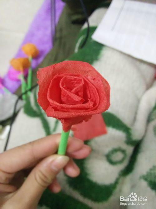 缤纷玫瑰花的折法