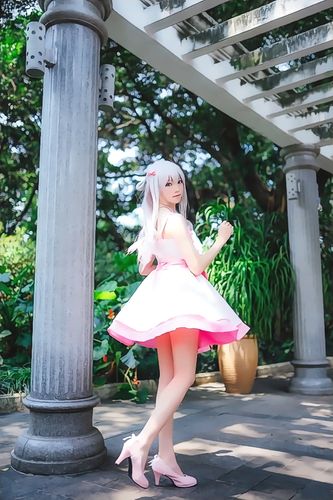 和泉纱雾cos·甜美可爱的新娘