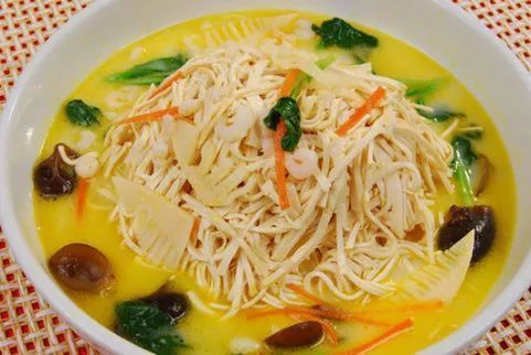 邹平孙大妈小吃培训——大煮干丝做法