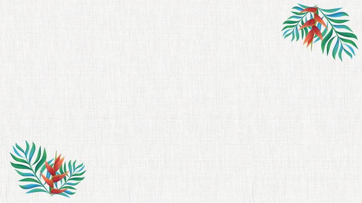 4张彩色艺术叶子ppt背景图片.适合用于制作清新文艺风的ppt.pptx格式