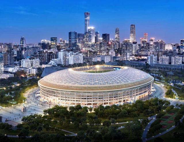 改造复建后的工体效果图 企业供图