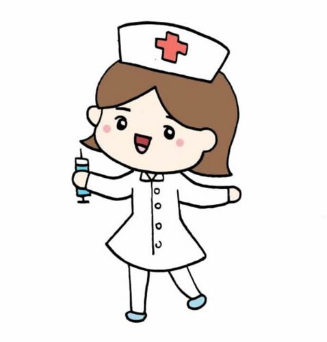 护士简笔画简单又漂亮护士画法步骤图解教程