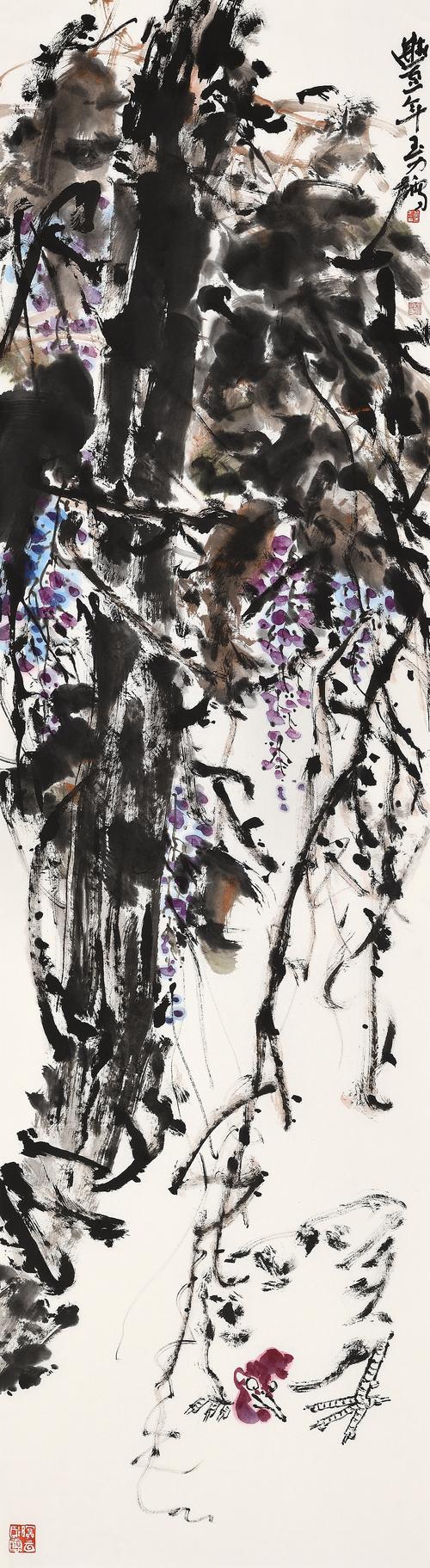 【微信图片_201909191051323-叶玉力花鸟国画-纸本(年