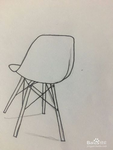 画椅子 凳子的简笔画 座椅儿童绘画