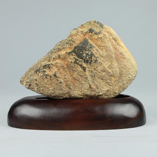 尚品美格和田玉 析木河磨玉原石摆件马风料随形原石摆件切料a966