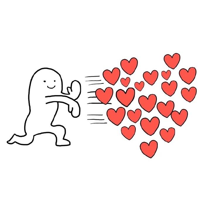 看我爱的小心心!