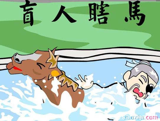 盲人瞎马的解释和典故