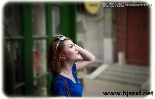 cameraraw6.2如何虚化背景突出主体人物,ps教程,16xx8.com教程网