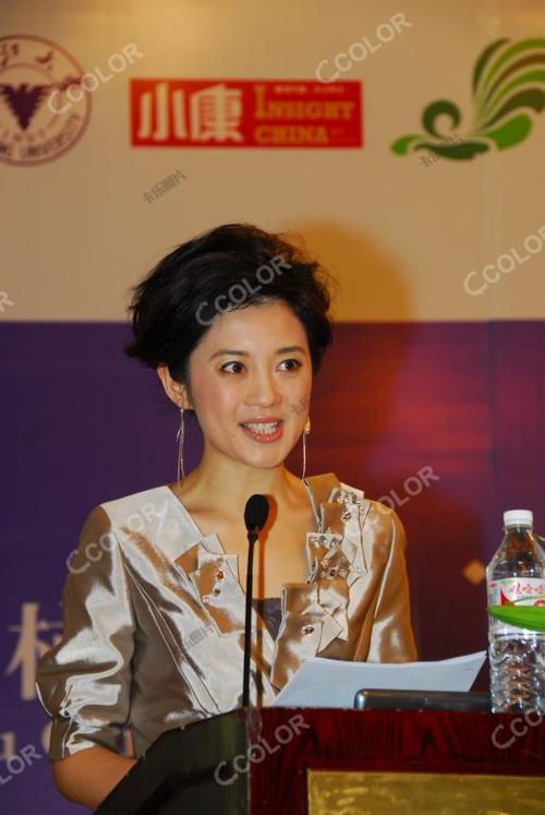 人物类:许戈辉(凤凰电视台著名主持人) 2009第二届中国休闲城市论坛