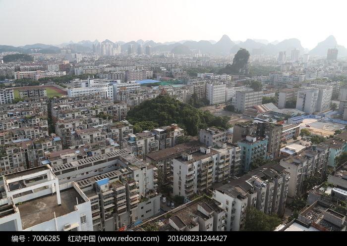 柳州市鱼峰区鸟瞰图
