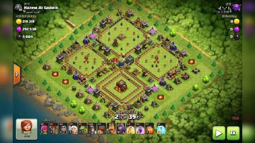 《部落冲突》十本四岛阵应该怎么打?