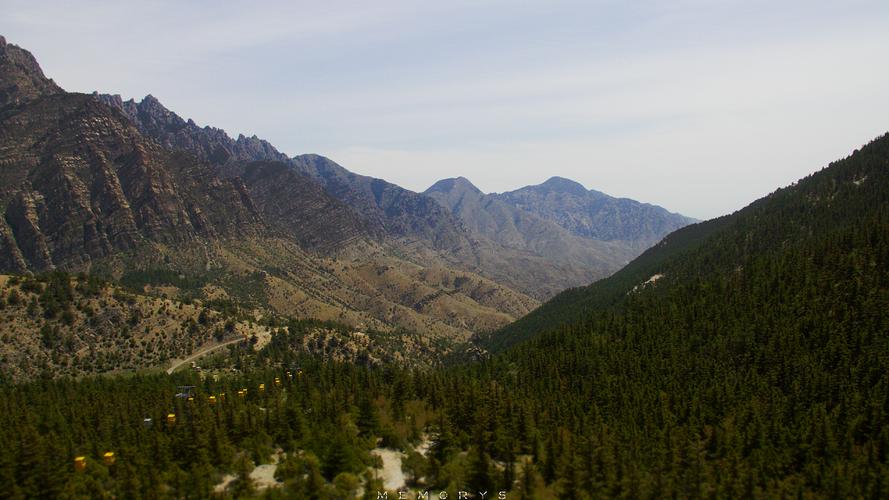 航拍风情贺兰山塞上风景