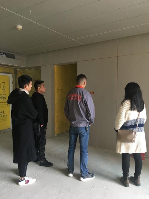 顶琇国际城木工验收