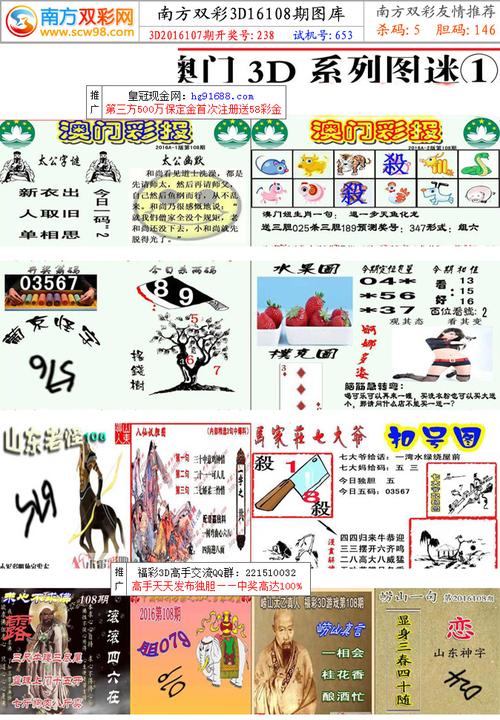 3d108期福彩3d澳门彩报a