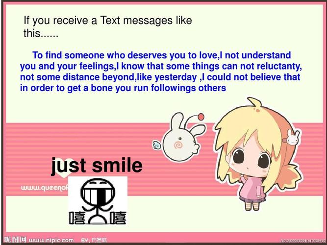 just smile