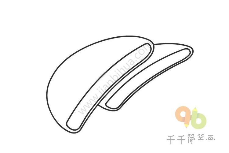 儿童简笔画馅饼的画法