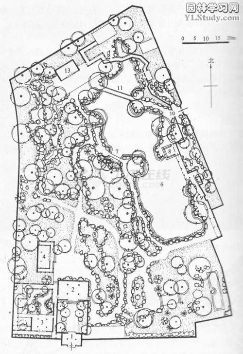111个中国古典园林平面图