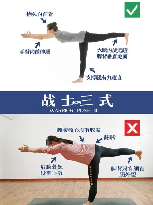 瑜伽精讲|猫式平衡战士三式关键点与易错点_瑜伽_骨盆