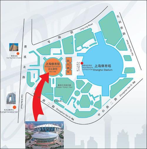 第48届世界乒乓球锦标赛场馆—上海体育馆简介