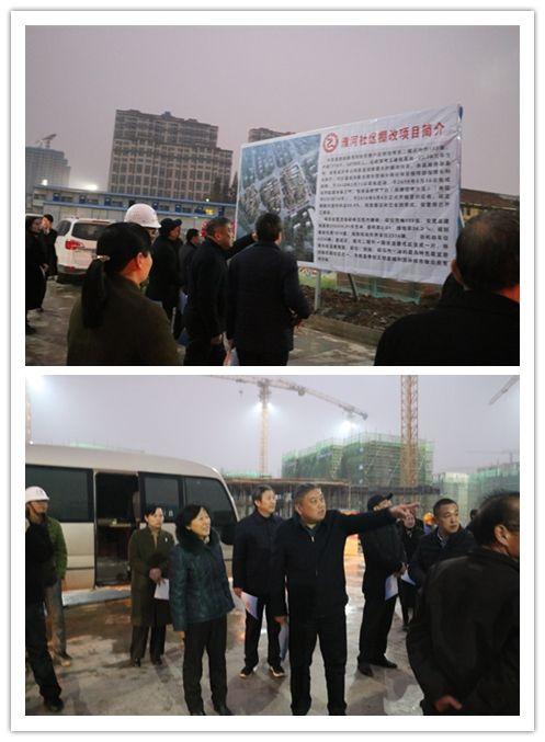 市人大领导赴阜南视察民生工程工作