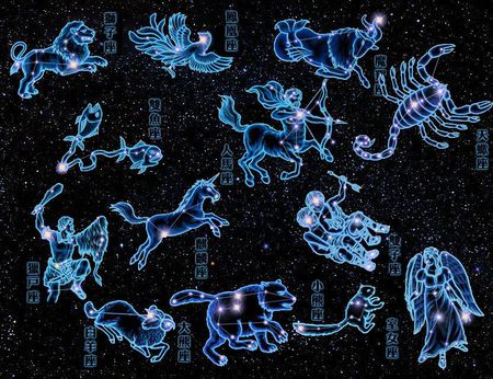 武仙座=燕0  仙王座=天使 仙后座=恶魔 英仙座=精灵  孔雀座=路易斯