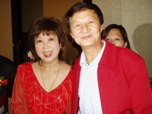 马名伟与香港影星朱咪咪