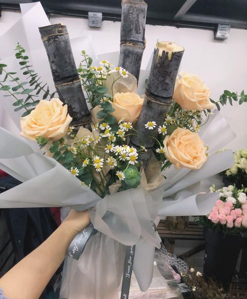 甘蔗花束_花束_花艺_家居家装_家居装饰_家居装饰其他