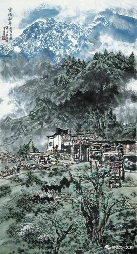 大方而又大气丰富而有厚度著名画家王梦湖作品欣赏