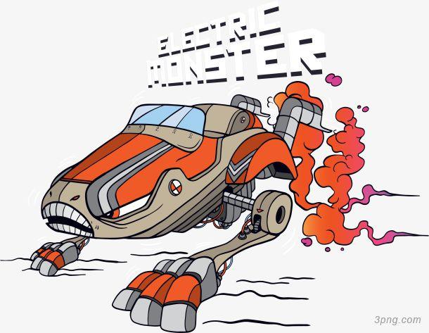 标签:创意创意怪物汽车电动怪物卡通汽车轮廓矢量汽车矢量汽车轮廓