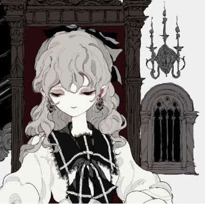 动漫霸气黑暗闺蜜头像图片大全