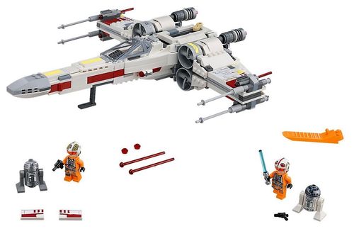乐高星球大战75218x翼星际战机lego拼装益智积木人仔玩具男孩