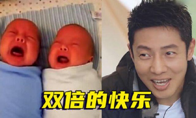 撒贝宁家双胞胎真可爱舔地板啃拖鞋妈妈不管专家做的对