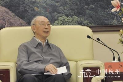 西泠印社执行社长,中国美术学院教授刘江讲话