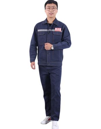 工作服劳保男套装上衣裤子电焊服防烫耐磨煤矿井下汽修焊工工地无双至