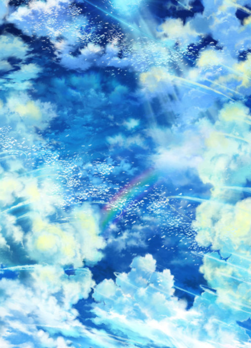 微信头像|蓝色系唯美梦幻高清动漫壁纸头像!