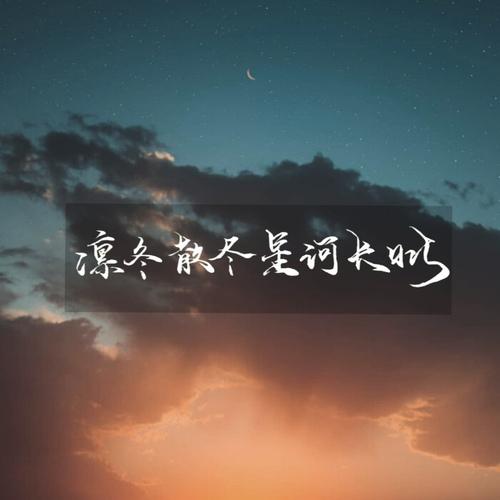 凛冬散尽,星河长明.