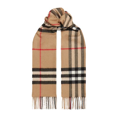 burberry 博柏利 巴宝莉 男女通用经典格纹羊绒围巾8018173 a7026